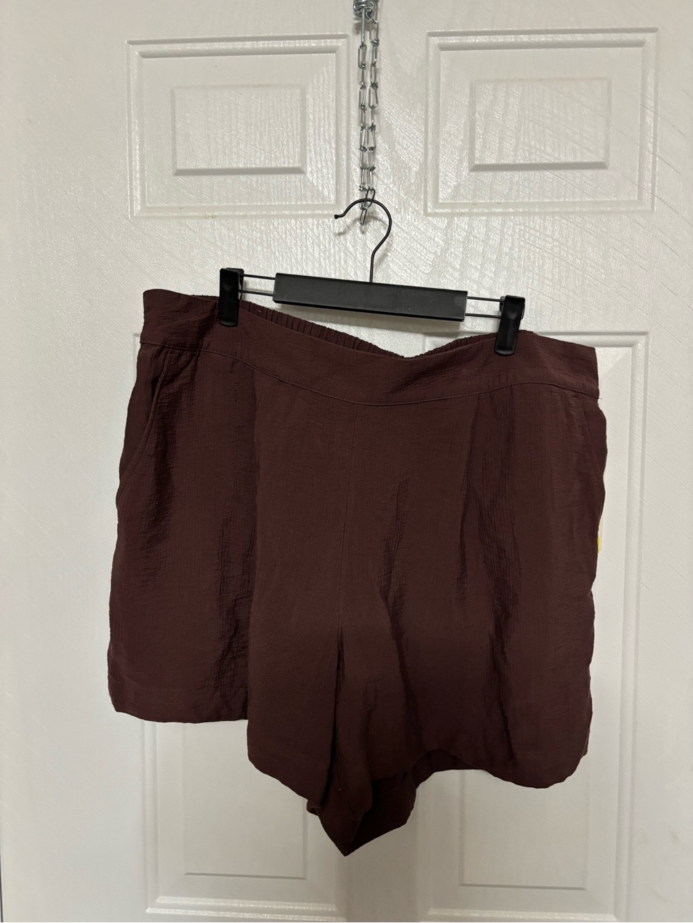 A new day Women's High-Waist Brown Shorts